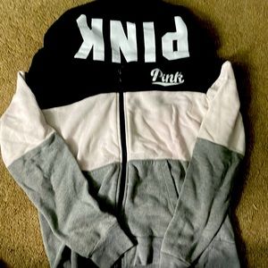 Pink hoodie in good shape